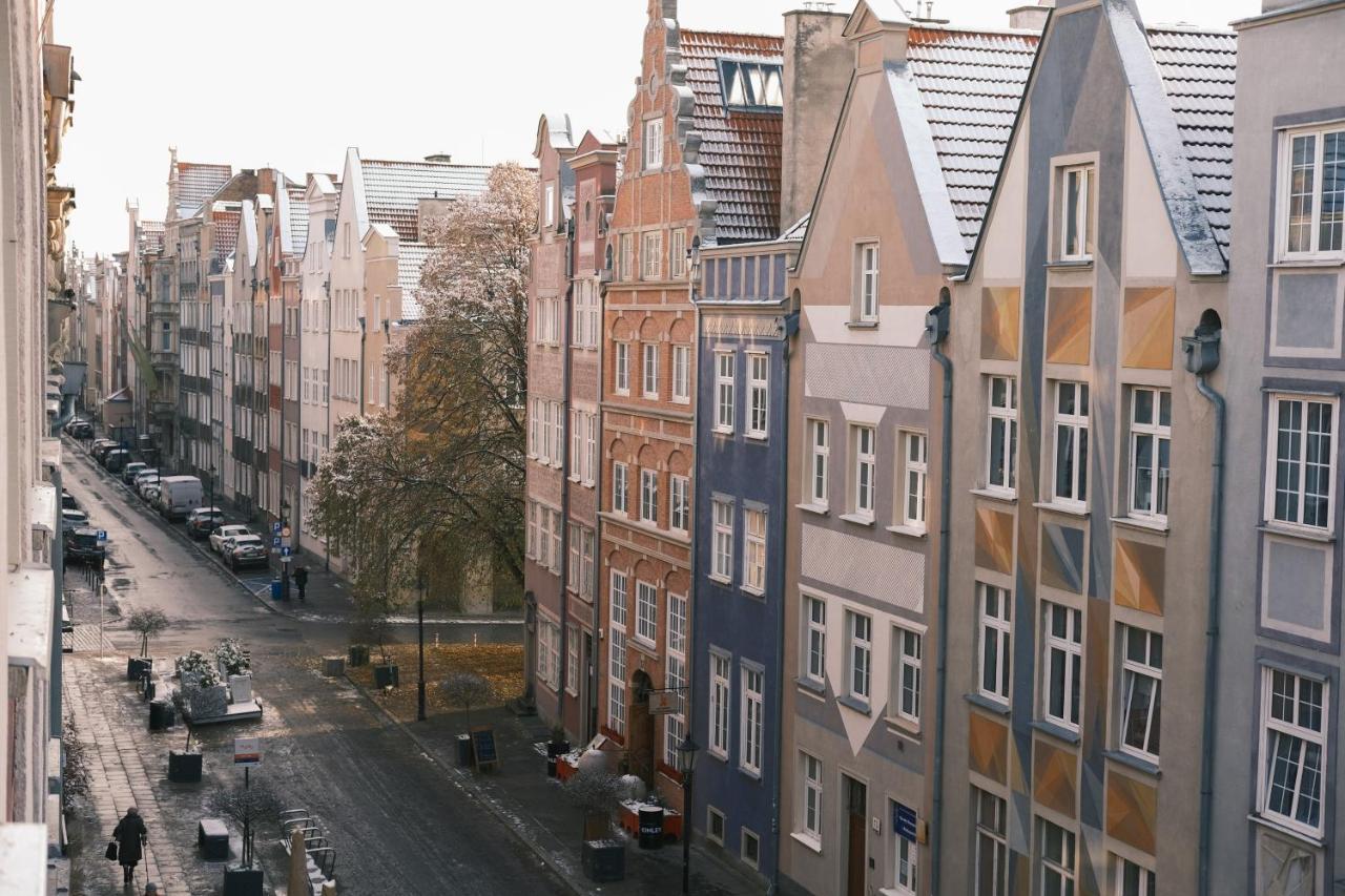 Apartament Zielony Lub Bursztynowy Z Parkingiem Stare Miasto Gdaňsk Exteriér fotografie