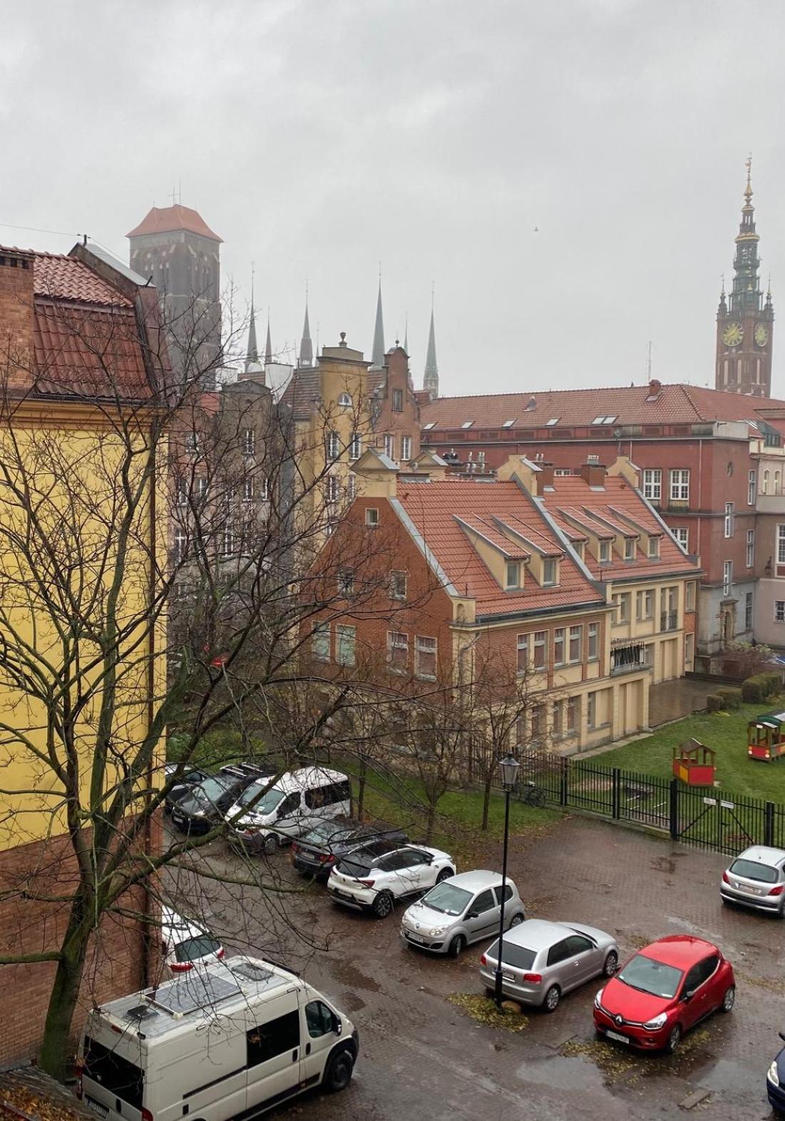 Apartament Zielony Lub Bursztynowy Z Parkingiem Stare Miasto Gdaňsk Exteriér fotografie